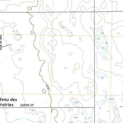 United States Geological Survey Oldham SW, SD (2021, 24000-Scale) digital map