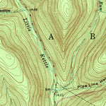 United States Geological Survey Oleona, PA (1947, 24000-Scale) digital map