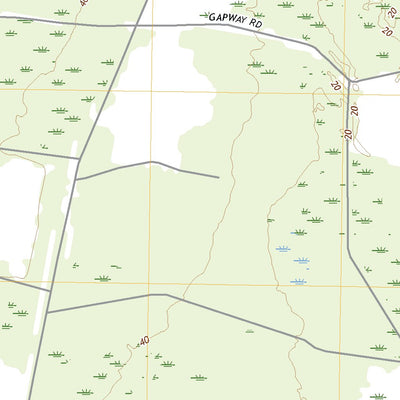 United States Geological Survey Olin, SC (2020, 24000-Scale) digital map