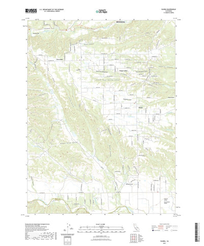 United States Geological Survey Olinda, CA (2021, 24000-Scale) digital map