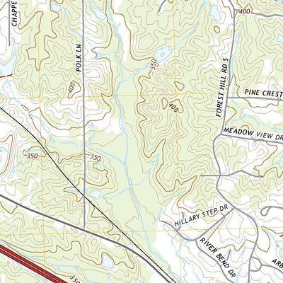 United States Geological Survey Olive Branch, MS (2021, 24000-Scale) digital map