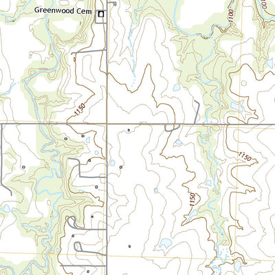 United States Geological Survey Olpe, KS (2022, 24000-Scale) digital map