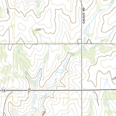 United States Geological Survey Olsburg, KS (2022, 24000-Scale) digital map