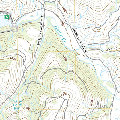 United States Geological Survey Olsen Canyon, WA (2020, 24000-Scale) digital map