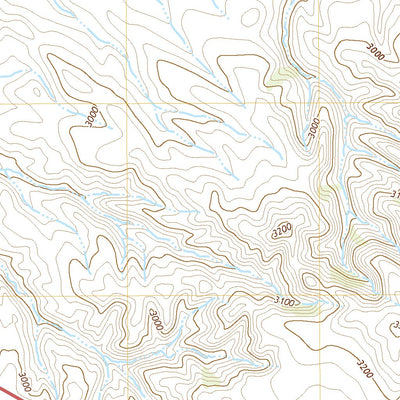 United States Geological Survey Olson Coulee South, MT (2020, 24000-Scale) digital map