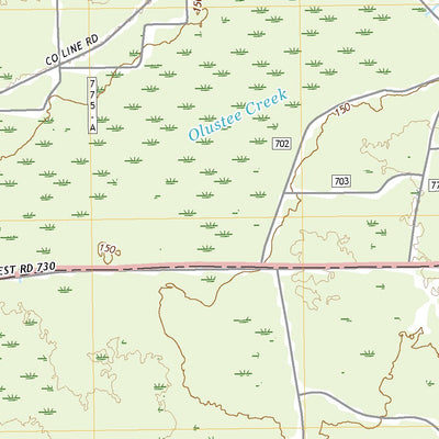 United States Geological Survey Olustee, FL (2021, 24000-Scale) digital map