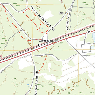 United States Geological Survey Olustee, FL (2021, 24000-Scale) digital map