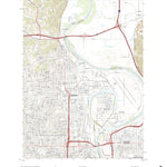 United States Geological Survey Omaha North, NE (2021, 24000-Scale) digital map