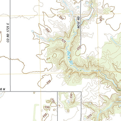 United States Geological Survey Omega, IL (2021, 24000-Scale) digital map