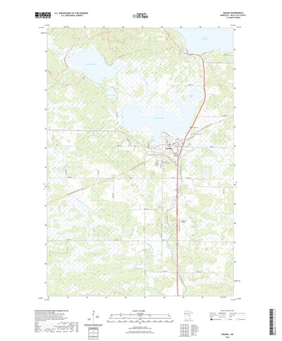 United States Geological Survey Onamia, MN (2022, 24000-Scale) digital map