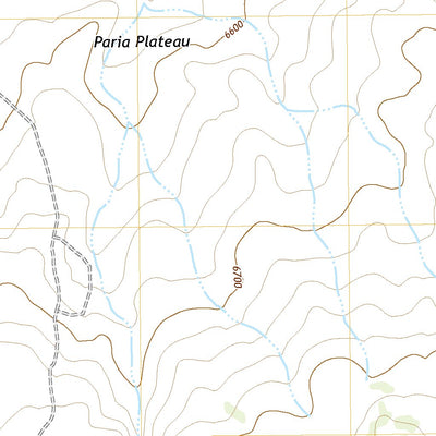 United States Geological Survey One Toe Ridge, AZ (2021, 24000-Scale) digital map