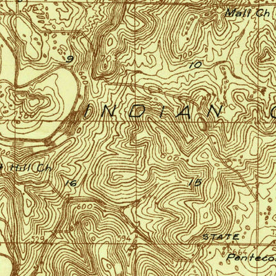 United States Geological Survey Oolitic, IN (1935, 48000-Scale) digital map
