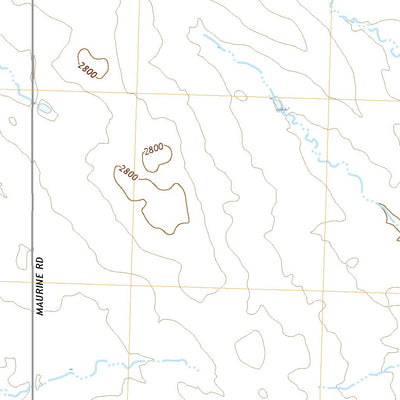 United States Geological Survey Opal West, SD (2021, 24000-Scale) digital map