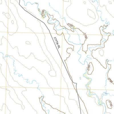 United States Geological Survey Opal West, SD (2021, 24000-Scale) digital map