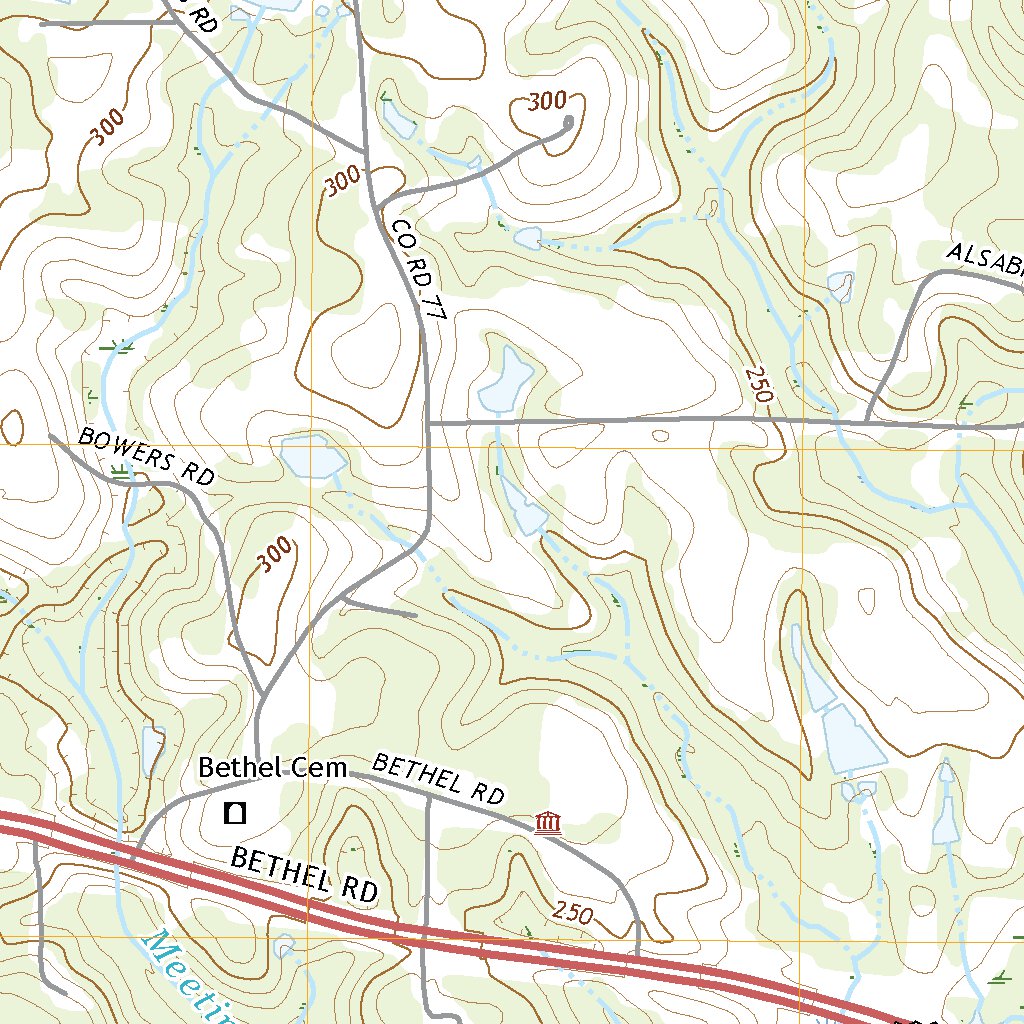 Opp West, AL (2020, 24000-Scale) Map by United States Geological Survey ...