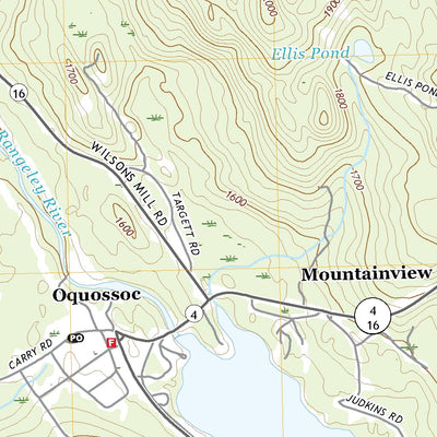 United States Geological Survey Oquossoc, ME (2021, 24000-Scale) digital map