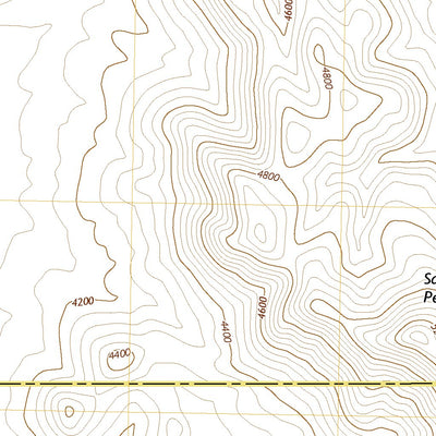 United States Geological Survey Orange Butte, AZ (2021, 24000-Scale) digital map