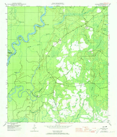 United States Geological Survey Orange, FL (1945, 24000-Scale) digital map
