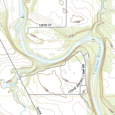United States Geological Survey Orchard, IA (2022, 24000-Scale) digital map