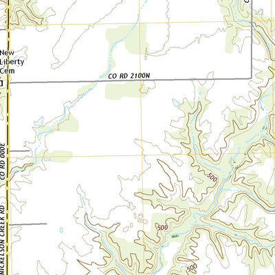 United States Geological Survey Orchardville, IL (2021, 24000-Scale) digital map