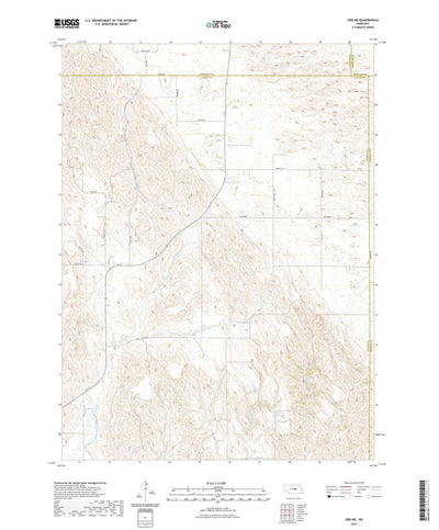 United States Geological Survey Ord NE, NE (2021, 24000-Scale) digital map