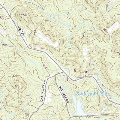 United States Geological Survey Ore City, TX (2022, 24000-Scale) digital map