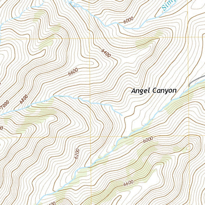 United States Geological Survey Oregon Canyon Ranch, OR (2020, 24000-Scale) digital map