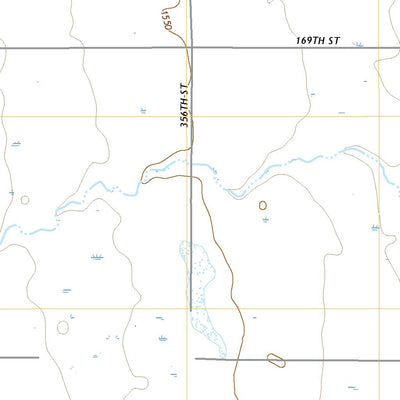 United States Geological Survey Orient, SD (2021, 24000-Scale) digital map