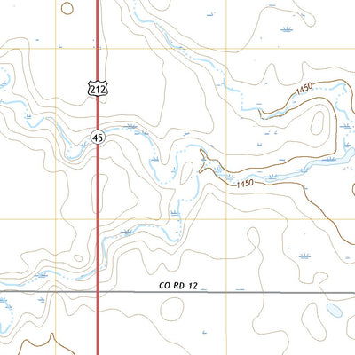 United States Geological Survey Orient, SD (2021, 24000-Scale) digital map