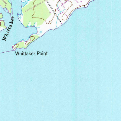 United States Geological Survey Oriental, NC (1948, 24000-Scale) digital map