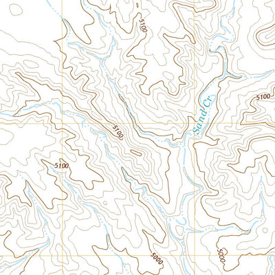 United States Geological Survey Orin, WY (2021, 24000-Scale) digital map