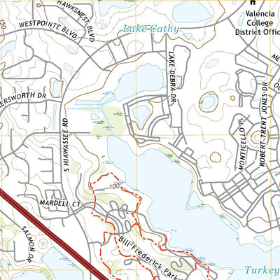 United States Geological Survey Orlando West, FL (2021, 24000-Scale) digital map