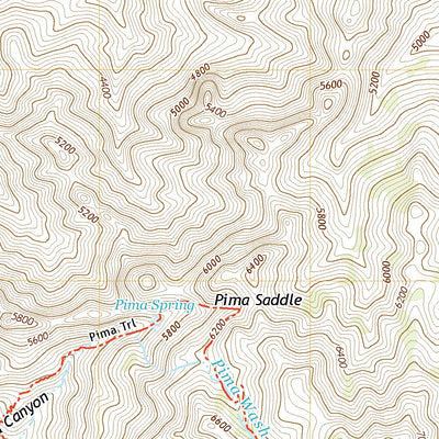United States Geological Survey Oro Valley, AZ (2021, 24000-Scale) digital map