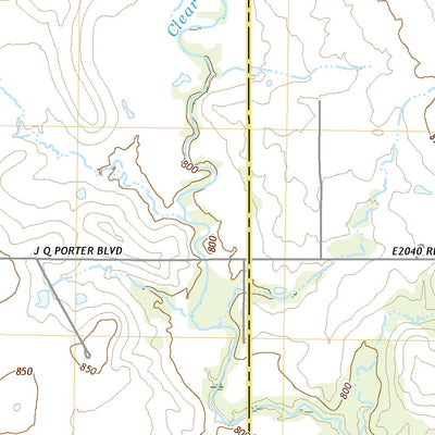 United States Geological Survey Orr, OK (2022, 24000-Scale) digital map