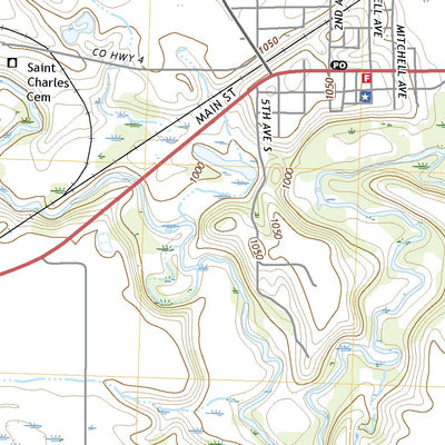 United States Geological Survey Ortonville, MN (2022, 24000-Scale) digital map