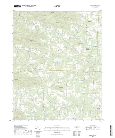 United States Geological Survey Osbornville, NC (2022, 24000-Scale) digital map