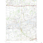 United States Geological Survey Osceola, IN (2022, 24000-Scale) digital map
