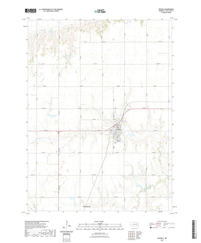 United States Geological Survey Osceola, NE (2021, 24000-Scale) digital map
