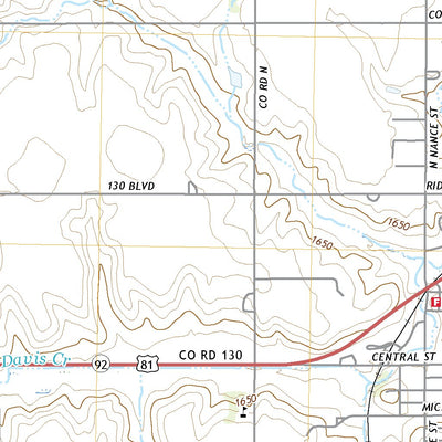 United States Geological Survey Osceola, NE (2021, 24000-Scale) digital map