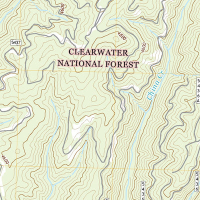 United States Geological Survey Osier Ridge, ID (2020, 24000-Scale) digital map