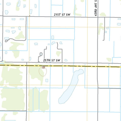 United States Geological Survey Oslo, FL (2021, 24000-Scale) digital map