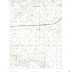 United States Geological Survey Ossian, IN (2022, 24000-Scale) digital map