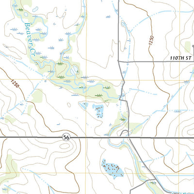 United States Geological Survey Ostrander, MN (2022, 24000-Scale) digital map