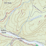 United States Geological Survey Oswald Dome, TN (2022, 24000-Scale) digital map