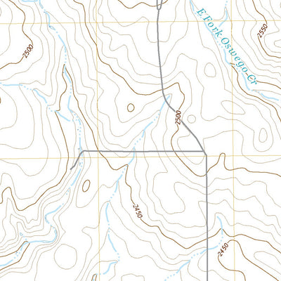 United States Geological Survey Oswego NW, MT (2020, 24000-Scale) digital map