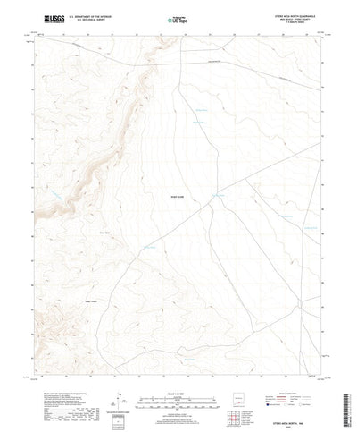United States Geological Survey Otero Mesa North, NM (2020, 24000-Scale) digital map