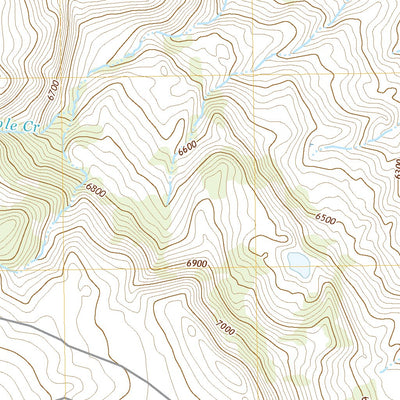 United States Geological Survey Otter Creek, WY (2021, 24000-Scale) digital map