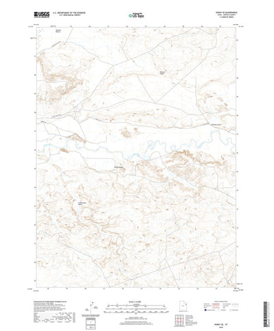United States Geological Survey Ouray SE, UT (2020, 24000-Scale) digital map