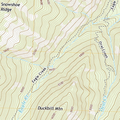 United States Geological Survey Oval Peak, WA (2020, 24000-Scale) digital map