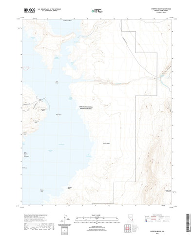 United States Geological Survey Overton Beach, NV (2021, 24000-Scale) digital map
